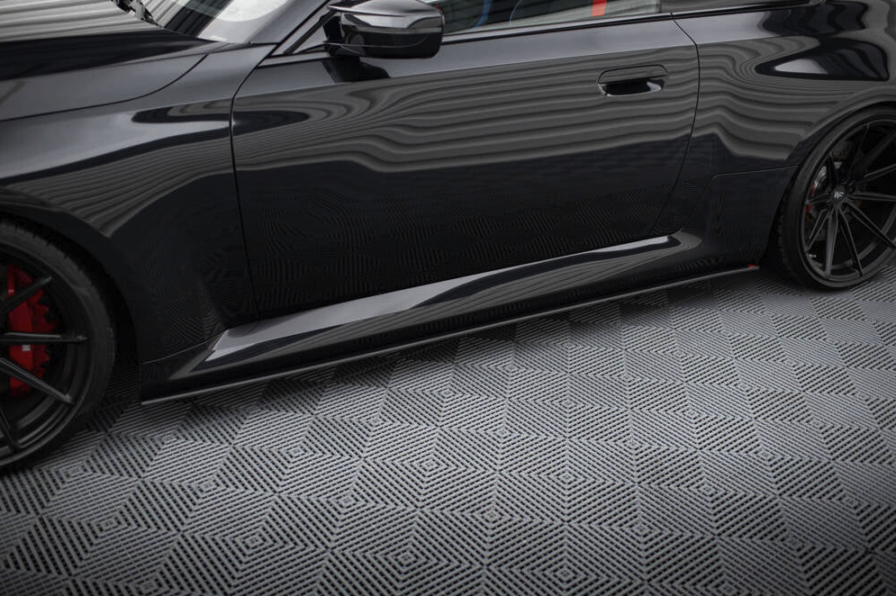 BMW M2 G87 Street Pro Side Skirts Diffusers - V1 Maxton