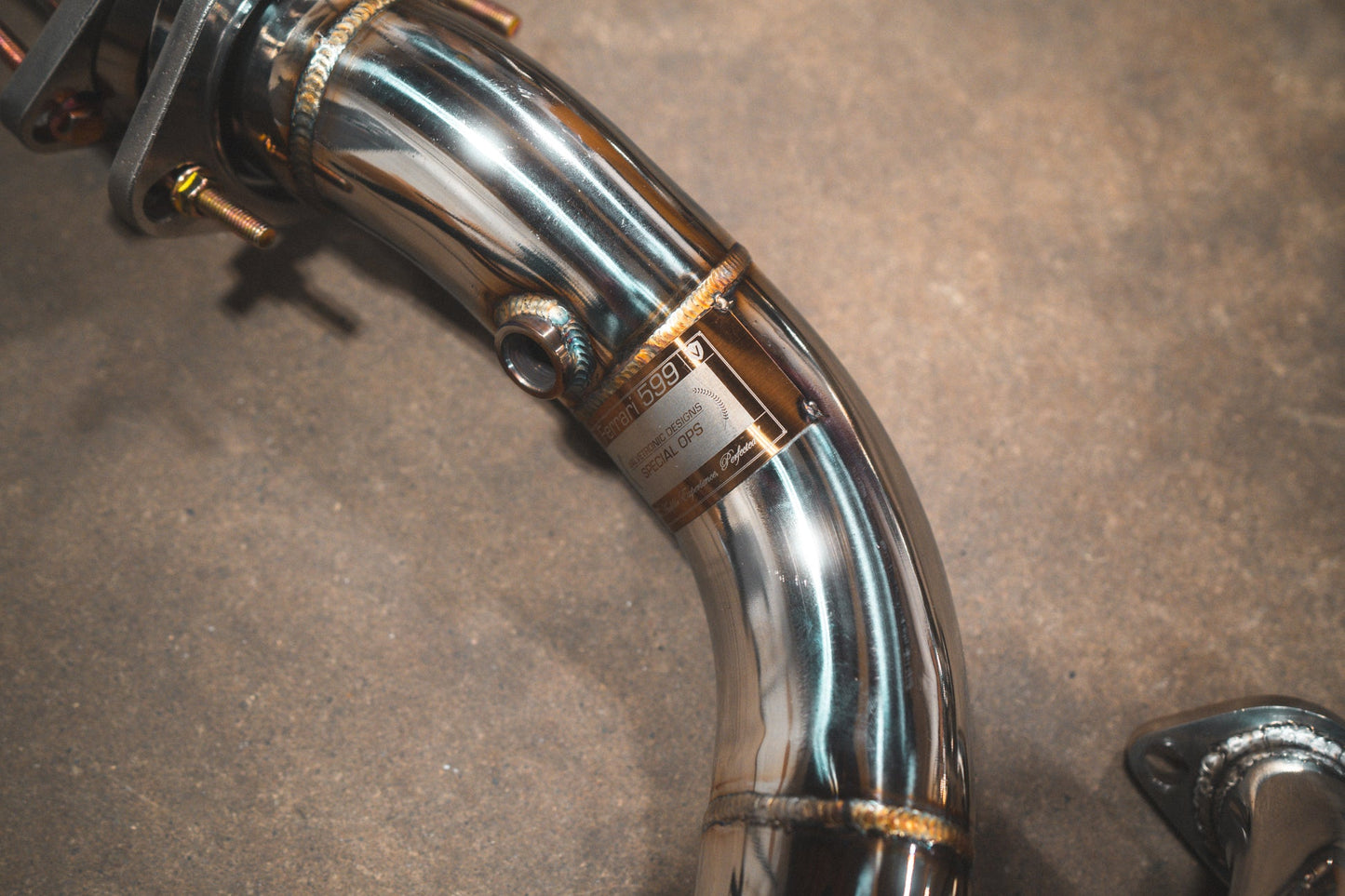 Ferrari 599 RACE F1 Valved Exhaust system