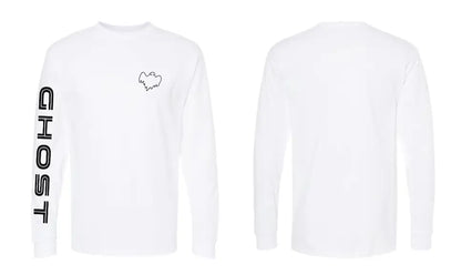 Ghost Long Sleeve - White, X-Large image