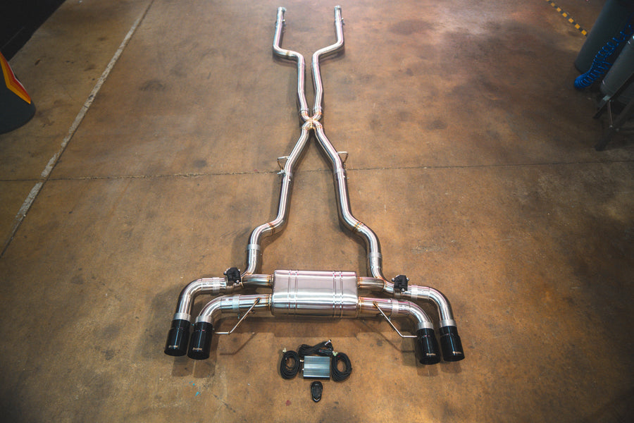 BMW G30 M550I Valved Sport Exhaust