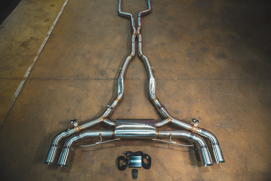 BMW X5M / X6M F95/F96 Valved Sport Exhaust