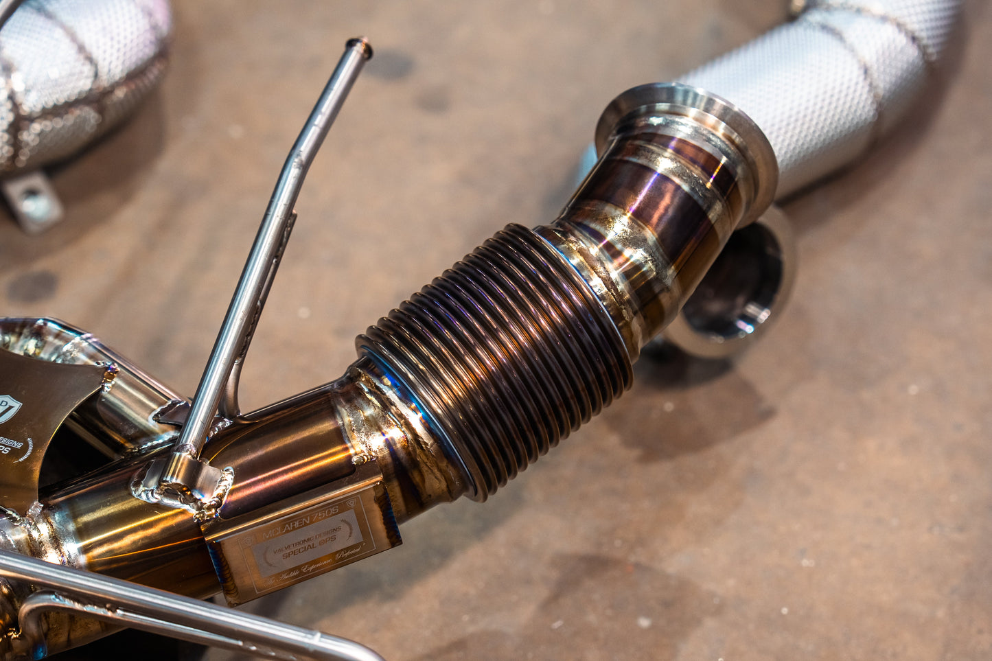 Mclaren 750S F1 Race Exhaust System