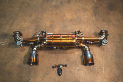 Valvetronic Valved Sport Exhaust System for Porsche 718 GT4 / Boxster Spyder