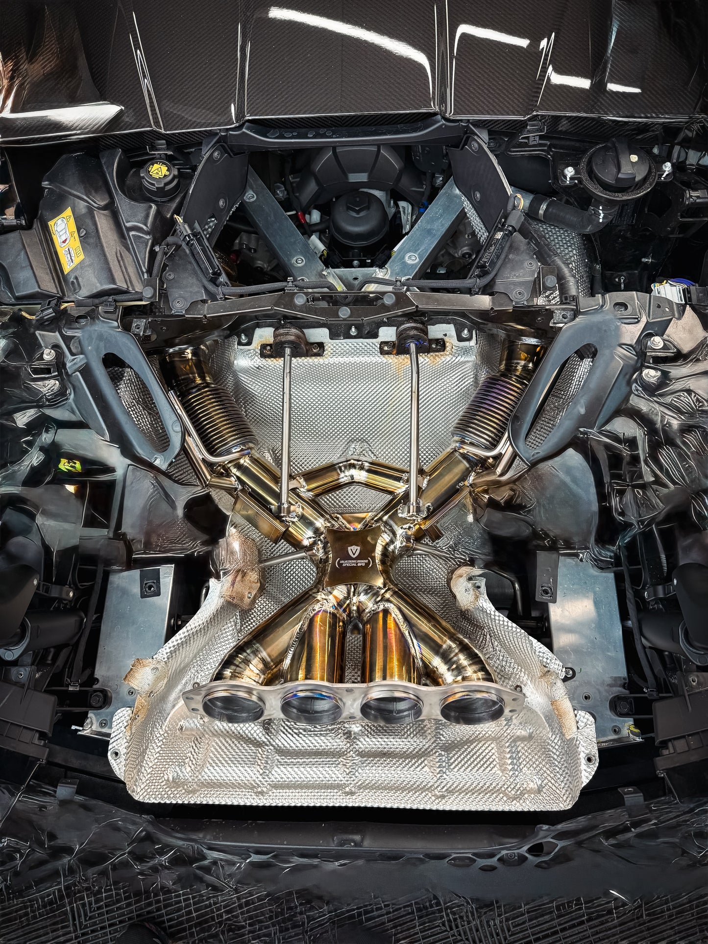 Mclaren 765LT F1 Race Exhaust System