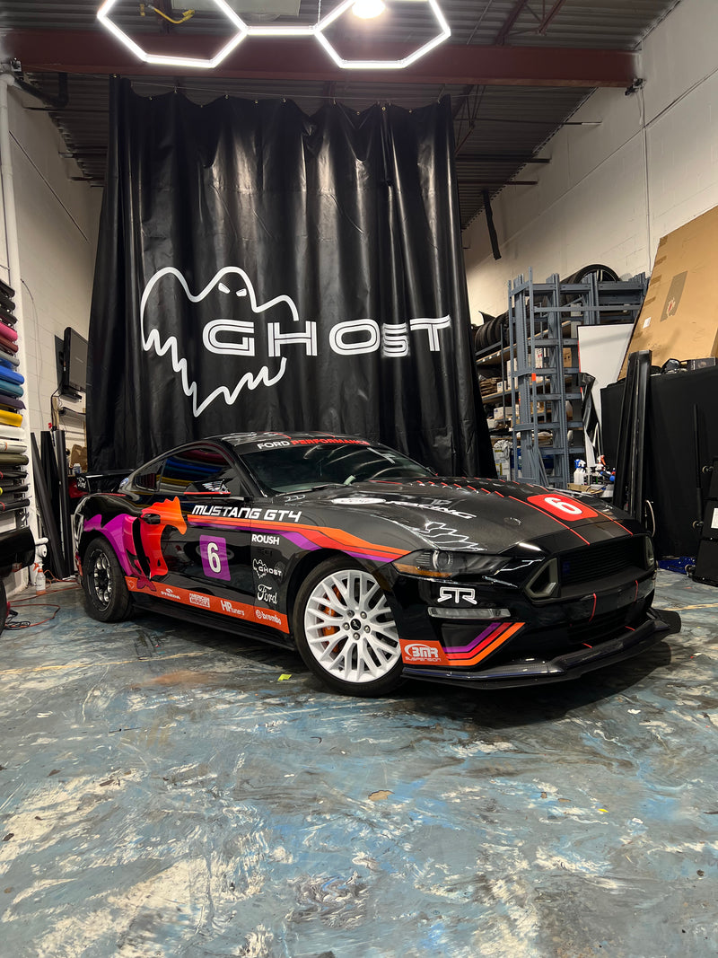 Exotic car wrap