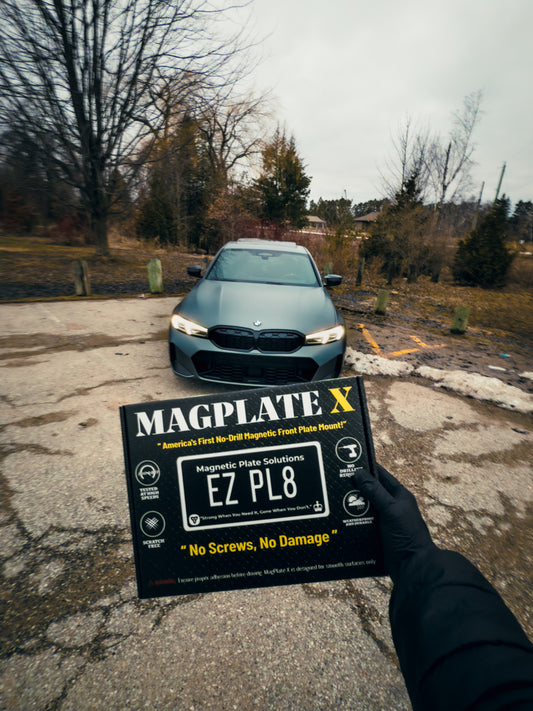 MagPlate X - Magnetic Front License Plate Mount