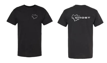 Ghost Tee - Black, Small image