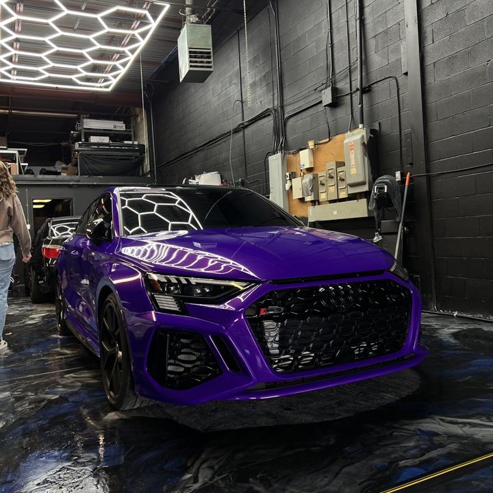 Audi RS3: Purple Vinyl Wrap