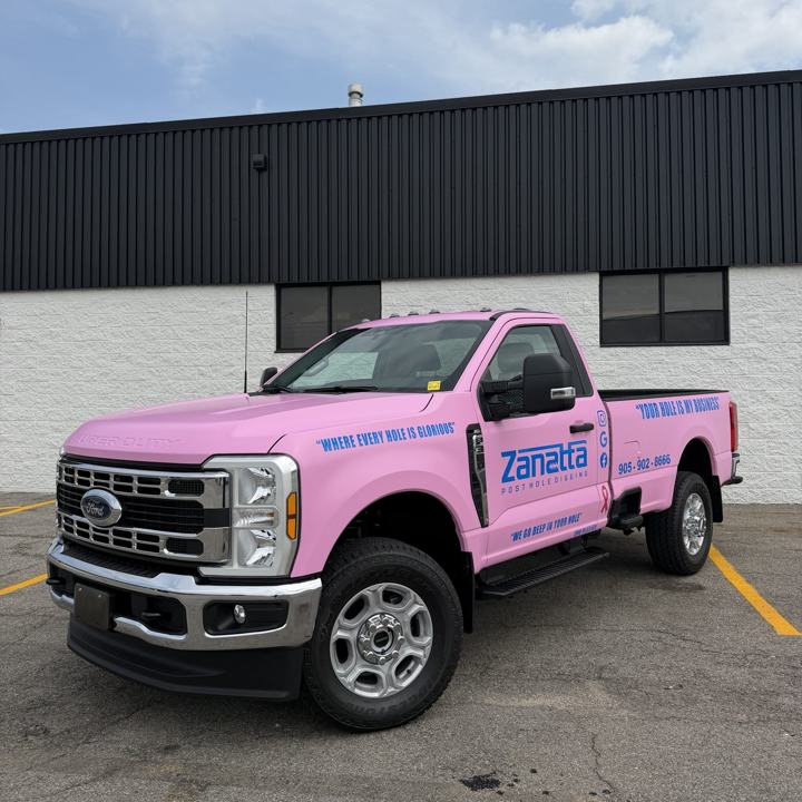 Zanatta Ford F-350: Commercial Fleet Graphics