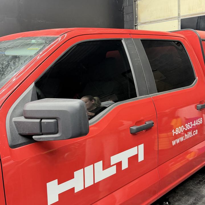Hilti Ford F-150: Commercial Fleet Graphics