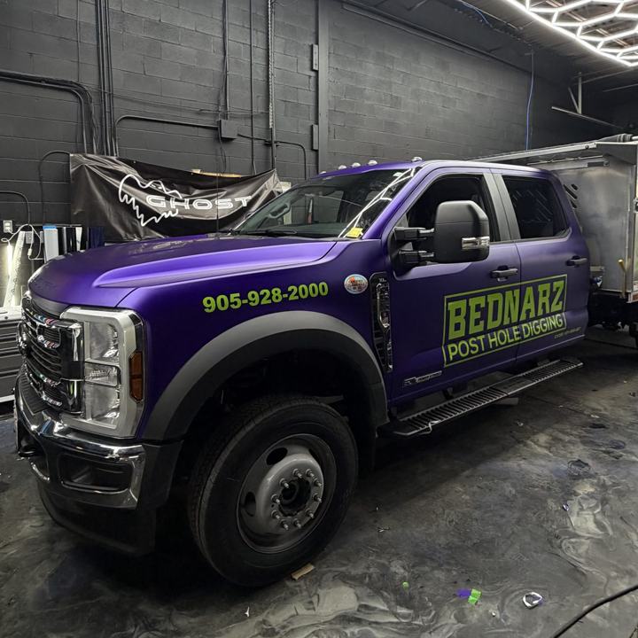 Bednarz Ford F-550: Commercial Fleet Graphics
